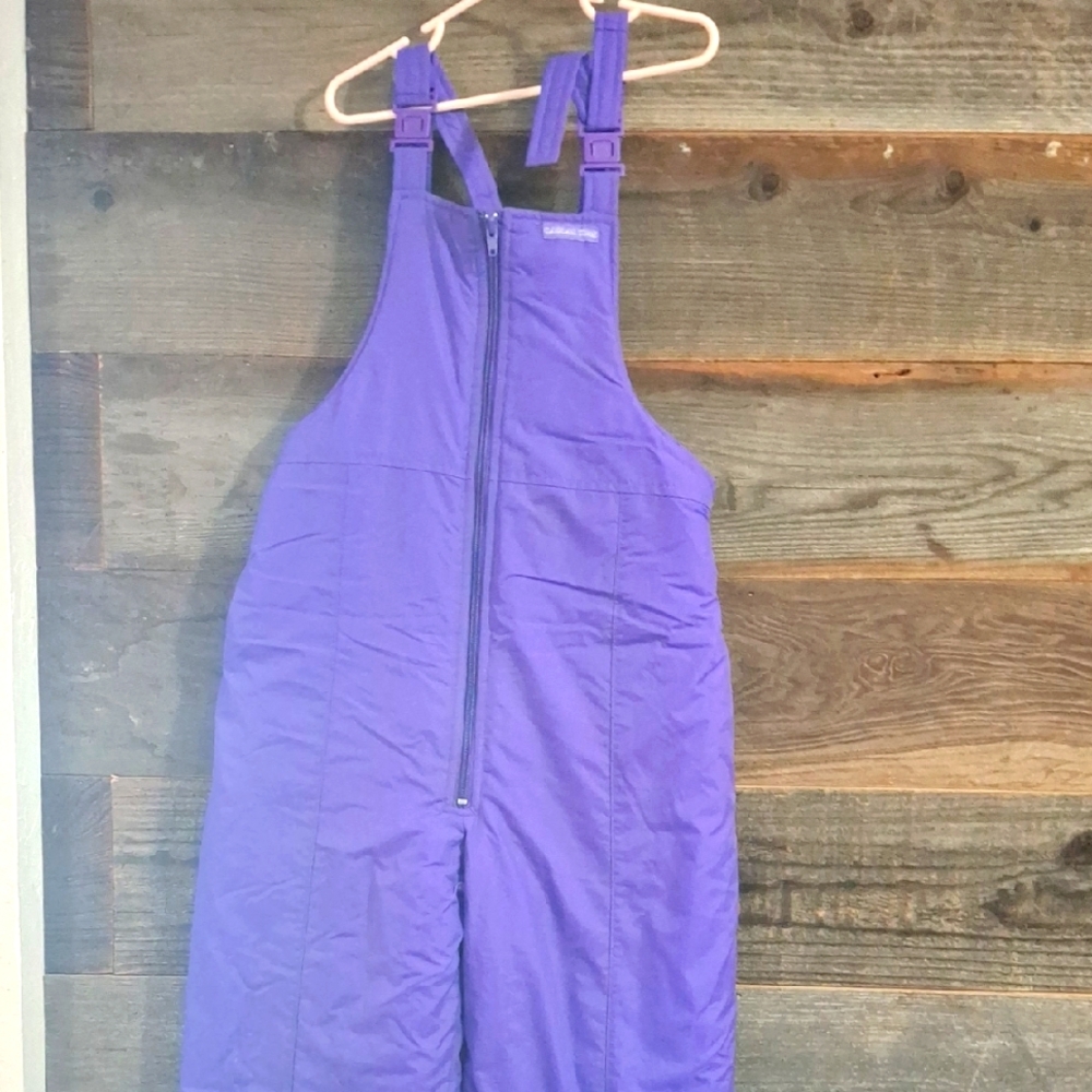 Columbia Purple Overalls Durable Outdoor Wear Perfect for The Snow M 10/12 D